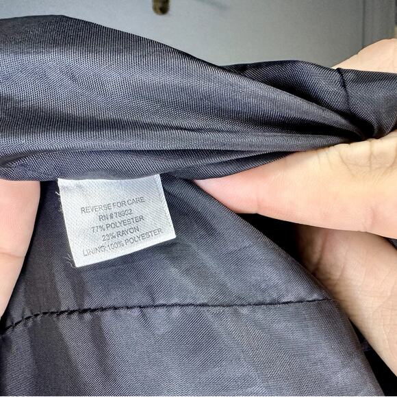 Erin London Vintage Windbreaker Jacket‎ sz M - Picture 5 of 5